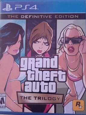 PS4 Grand Theft Auto-The Trilogy (Definitive Edition)
